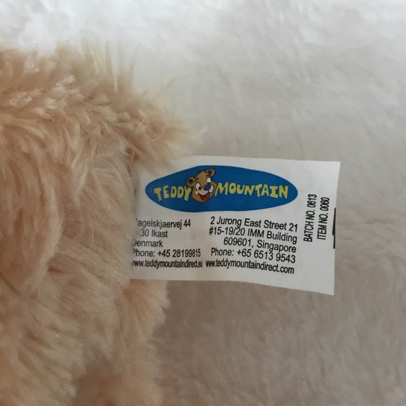 Teddy Mountain Plush Tan Teddy Bear Toy - Picture 7 of 11
